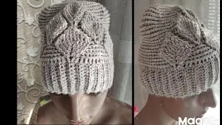 Теплая шапочка с