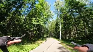 покатушка на лыжероллерах