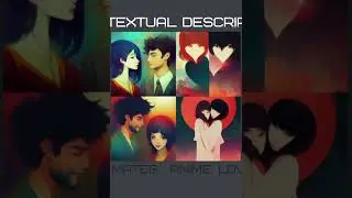 AI generates - anime, love, soul mates