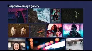 Responsive Image gallery using Html Css  jQuery