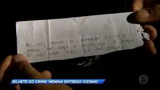 Menina de 9 anos escreve bilhete e entrega abusos do vizinho