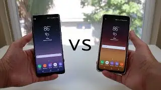 Galaxy Note 8 vs Galaxy S8 (Active) Speed Test!