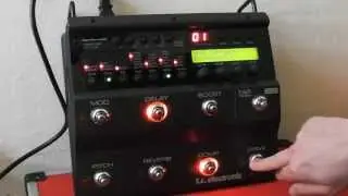 TC ELECTRONICS NOVA SYSTEM PEDAL MODE REVIEW