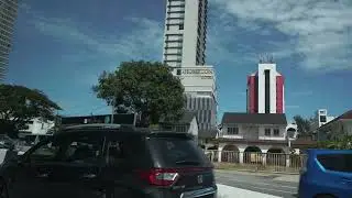 Road view of Tanjung Tokong.