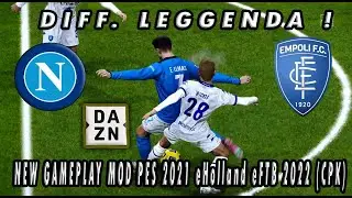 PES 2021 eHolland eFTB 2022 (CPK) NAPOLI VS EMPOLI - Serie A 2021/2022 - 17° Giornata