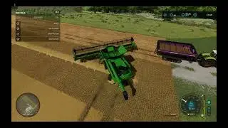 44 Acre Barley Harvest Part 1 | FS22
