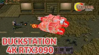 Contra: Legacy of War / RTX 3090 4K ultra / PS1 emulator Duckstation