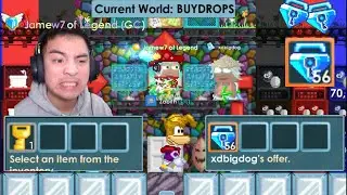 Buy/Sell (BUYDROPS) (34BGL To 55BGL) In 1 Video - Growtopia