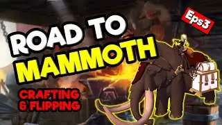🦣 ROAD TO MAMMOTH EPISODE 3 🦣 | CRAFTING & FLIPPING | ALBION ONLINE