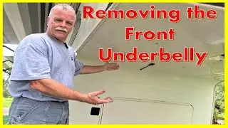 RV Water Leak Fix: Step-by-Step Under Belly Liner Removal Tutorial