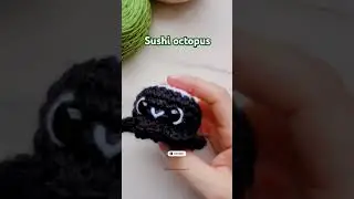 Pulpo sushi 🐙 #crochet #amigurumi