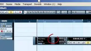 How to use the transport in Cubase