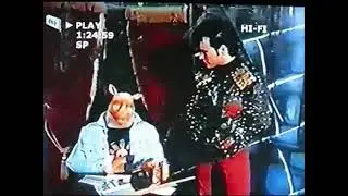 Ghost Train Adam Ant tickles presenter