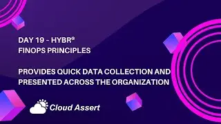 Day 19 of 100 days of Cloud FinOps with Hybr® -Quick data collection