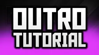 How To Make An OUTRO In Photoshop 2015/2016! (Outro Tutorial Photoshop)