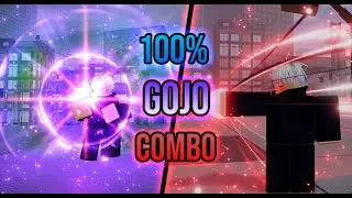 Gojo/The Strongest (Fraudulent) 100% Combo | Sorcerer Battlegrounds