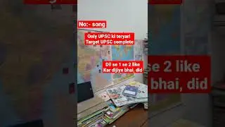 Only UPSC ki teryari Target UPSC complete #shorts #short #motivation #india #ias @Rohit_123upsc