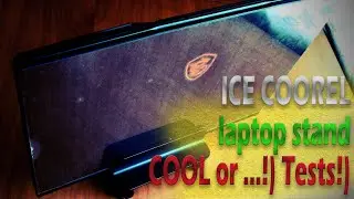 ICE COOREL laptop stand. What a fitting for MSI GF63 9SCSR-1600XRU laptop!)
