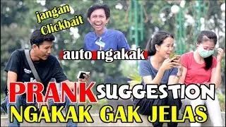 PRANK KETAWA NGAKAK DI SAMPING ORANG SAMPE IKUTAN KETAWA - gak FT Lewane tv