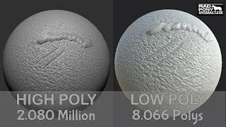 Baking High Poly To Low Poly (Zbrush And Substance Painter)