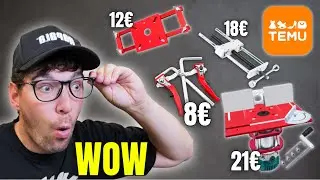 9 TEMU Tools im TEST für HOLZWERKER! Diese Tools sind .... 🤯