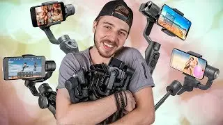 ВЫБИРАЮ СЕБЕ СТАБИЛИЗАТОР | DJI Osmo 2 vs Moza Mini-Mi vs Zhiyun Smooth 4 vs Vimble 2