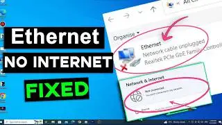 Fix Ethernet Connected But No Internet Access on Windows 10/11 | LAN Fix ✅