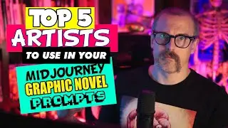 MIDJOURNEY PROMPTS - Top 5 Artists Prompts To Make a Comic Book