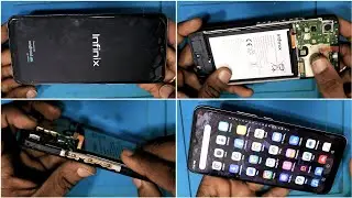 infinix smart 6 automatic restart problem / infinix smart 6 power button not working / auto restart
