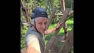 Верёвочный парк "Sky Camp" на Усть-Мана г.Красноярск
