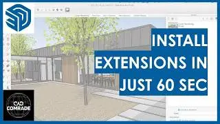 how to install extension in sketchup