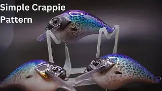 Beginner Crankbait Painting Crappie Pattern