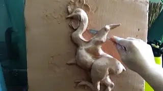 Chicken And Snake With Clay | Sculpting Is Just Like A Fun Game
