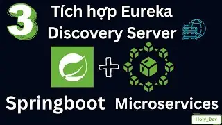 Bài 3: Tích hợp Eureka Discovery Server | Spring Boot Microservices – Học từ số 0