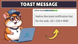 How to Show Toast Message in Javascript using Native Toast JS