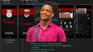 DAY4 || Welcome to Dark Side (DARK MODE) of the KNUST AIM APP With Context API || React Native