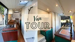 VAN TOUR | Cozy home on wheels built for a travel nurse