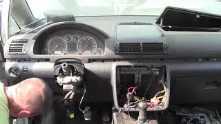 Volkswagen Sharan 2002 Приборка  . Как снять панель приборов ?