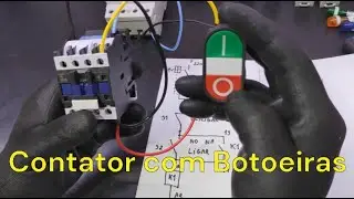 COMO LIGAR CONTATOR COM BOTOEIRAS, CONTATO DE SELO