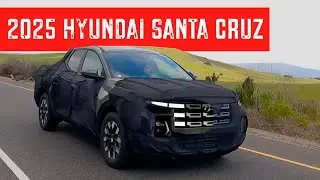 2025 Hyundai Santa Cruz Facelift first video