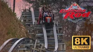 Dollywoods Lightning Rod gets Iron Horse Upgrade - Filmed in 8k Ultra HD