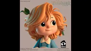 Leeli- The Wingfeather Saga - 3D Character modeling