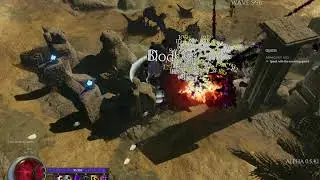 Last Epoch Arena Waves 990-1000 on Tempest Sentinel