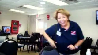 Desde el anexo del centro de prensa, a horas del despegue de STS-133 Discovery