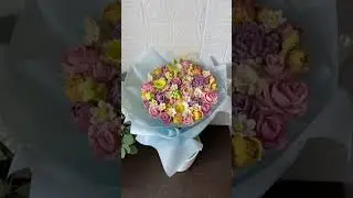 Зефирные цветы! #зефирныецветы #ваузефир #цветыиззефира #цветы