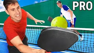 Can I Beat a Professional Pickleball Player?!