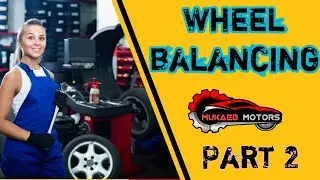 How to use a wheel balance Machine Part 2