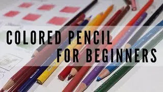 EASY COLORED PENCIL EXERCISES FOR BEGINNERS