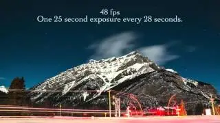 Astrophotography Time Lapse Frame Rate Test 24 -120 fps