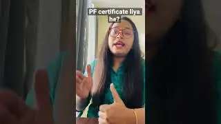 PF certificate liya aur penalty? 
